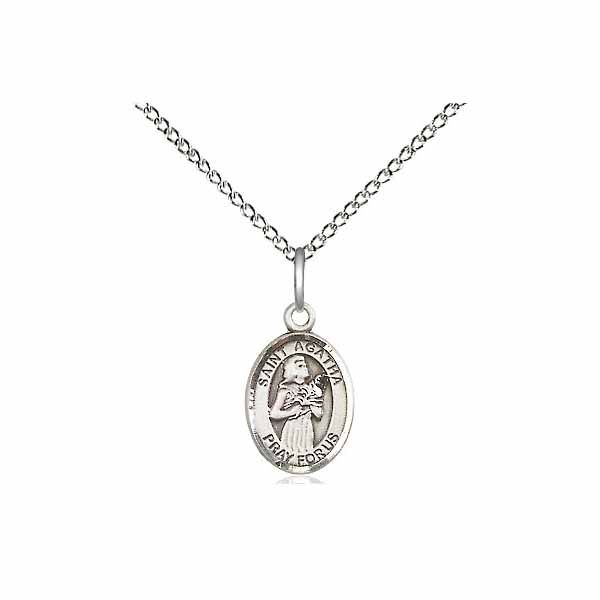 Bliss St. Agatha Medal 1/2" 9003