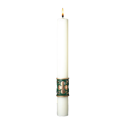 308 Eximious Christus Rex Complementing Altar Candles