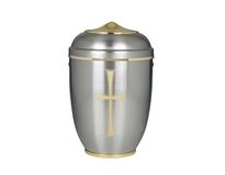 Memorial Urn Aluminum 421-U-122 11" high