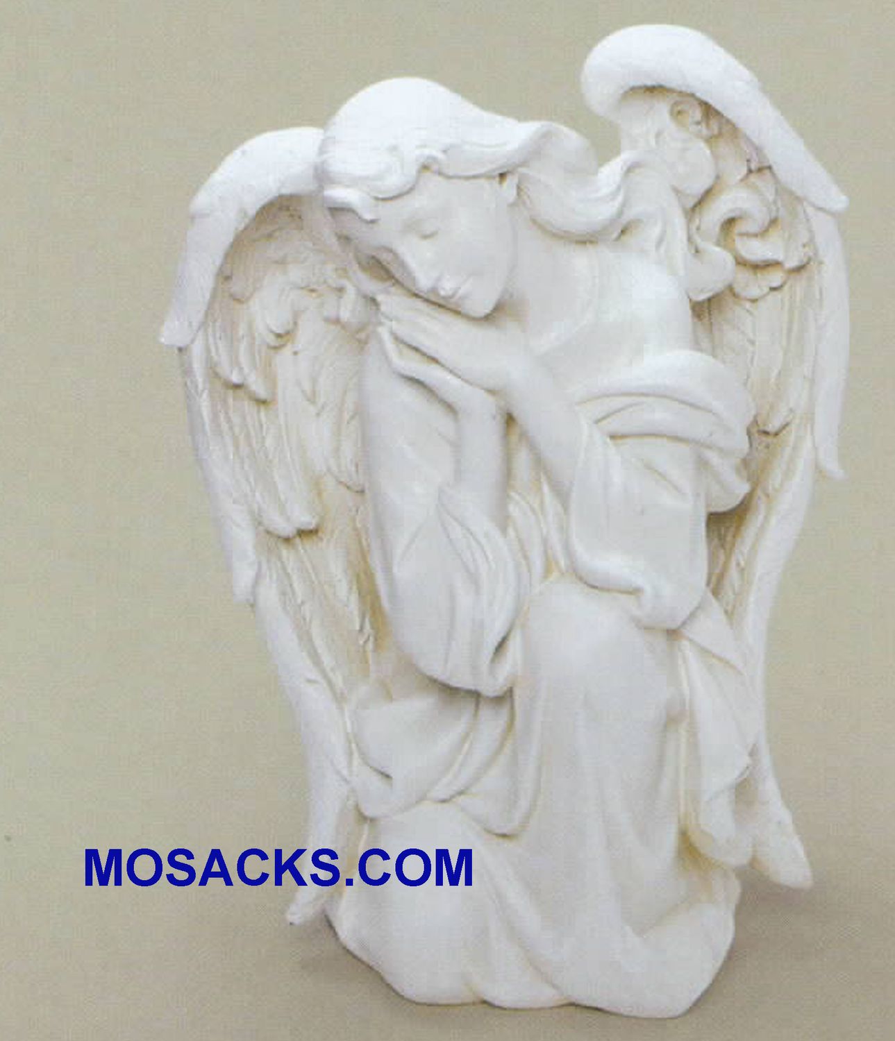 Joseph's Studio Nativity Kneeling Angel in Ivory Color 39in Scale #32014