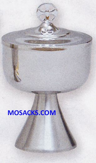 FREE SHIPPING on Ciborium - Stainless Steel Ciborium K566 measures 7-1/2" high with 3" diameter Bas…