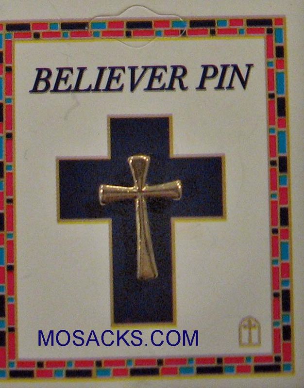 Cross Pin Gold Maltese Cross Believer Pin SJ8812 Believer, Gold Maltese Cross Pin, SJ8812