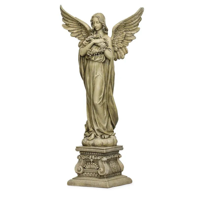 Joseph's Studio Angel on Pedestal Statue 46.5" Collection