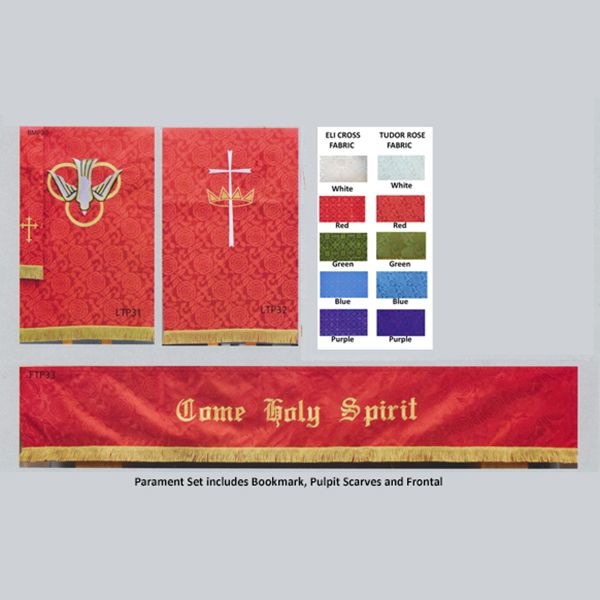Come Holy Spirit Parament Full Set With 96 Inch Frontal-FTP33-96F