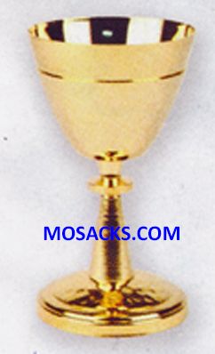 FREE SHIPPING Chalice - Gold Plated Chalice K235 measures 5-¬º‚Äù High and 3‚Äù diameter Cup with 4…