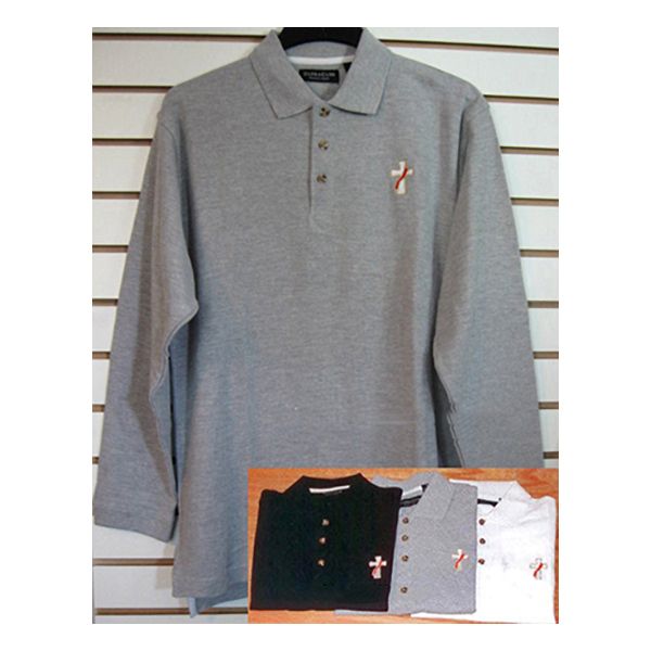 Beau Veste Men's Deacon Polo Shirt Long Sleeve-3XL