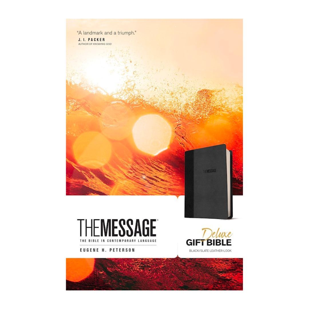 The Message Bible: Gift Edition (Black LeatherLook) The Message Bible: Gift Edition (Black LeatherLook) - 9781631465802