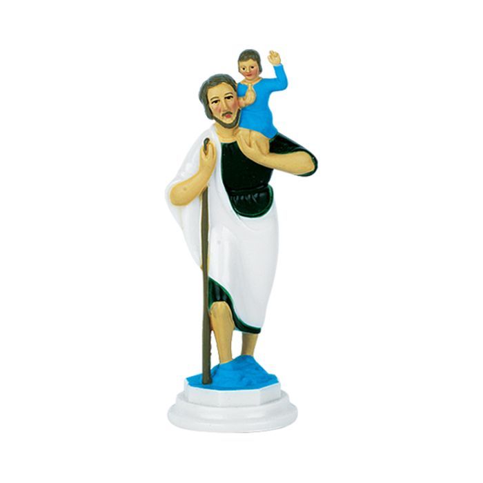 Auto Statue St. Christopher Plastic (12-1749-620) Auto Statue St. Christopher Plastic 12-1749-620 Auto Statue - St. Christopher Auto Statue in Plasti…