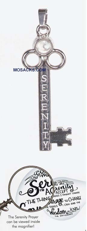 Serenity Prayer - Serenity Key - View Finder Pendant with 20‚Äù chain #13864 Serenity Prayer Sereni…