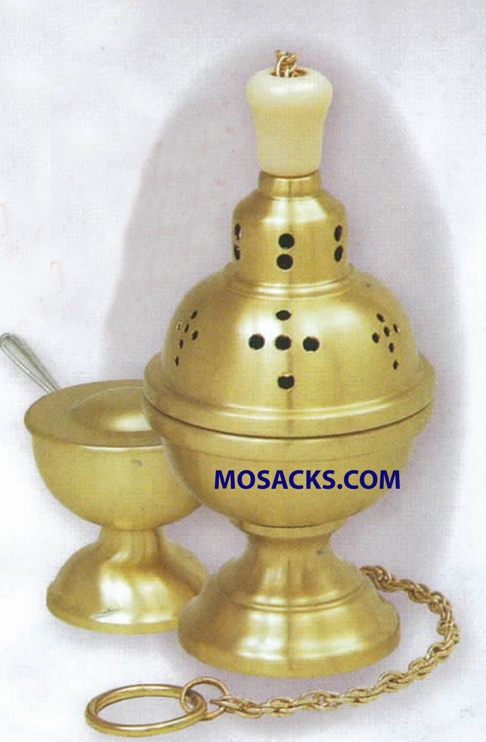 K Brand Censer And Boat 9 Inch-K101