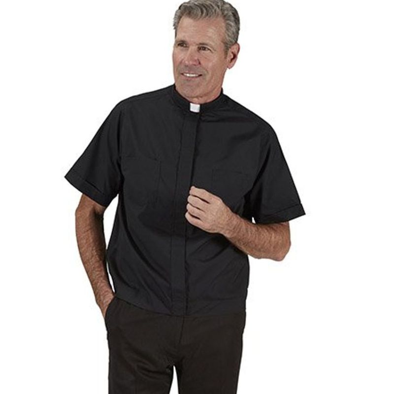 R.J Toomey Summer Clergy Comfort Short Sleeved Shirt 224