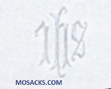 Embroidered I H S Symbol for Communion Cloth -B6
