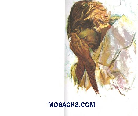 Bulletin Cover Christ Praying 100 Pack-842232,  General Bulletin Cover