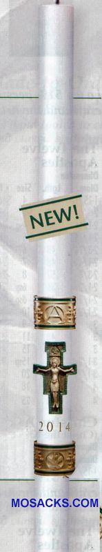 Paschal Candle Cross of St. Francis