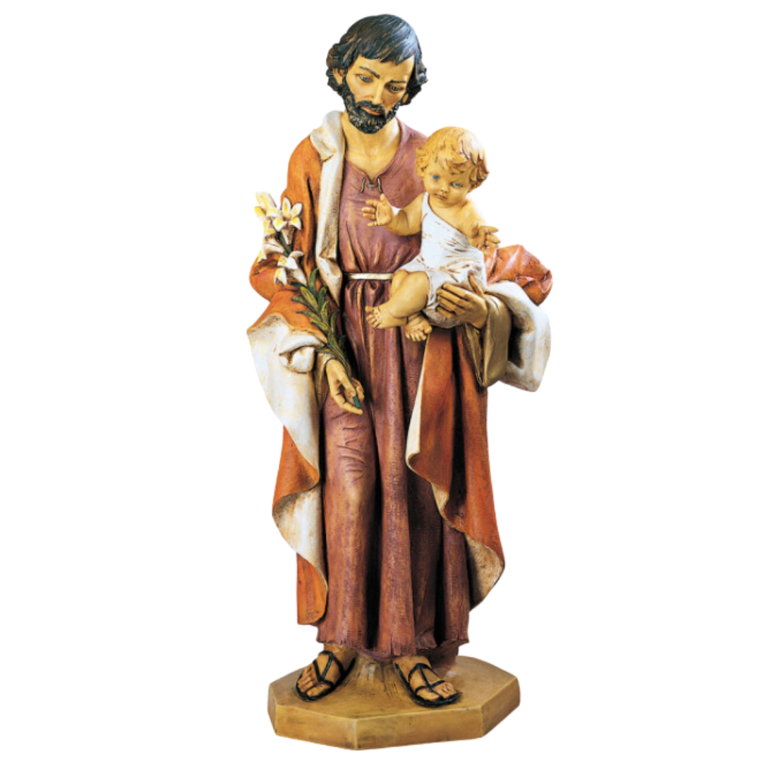 Fontanini 20‚Äô Scale St. Joseph with Child Jesus - 43193