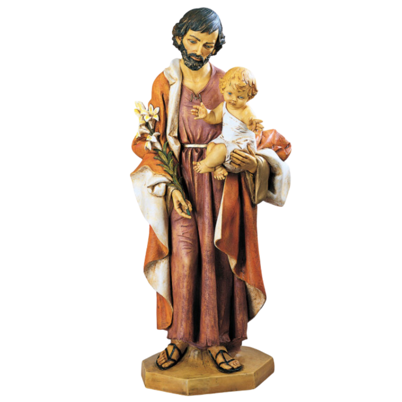 Fontanini 20‚Äô Scale St. Joseph with Child Jesus - 43193