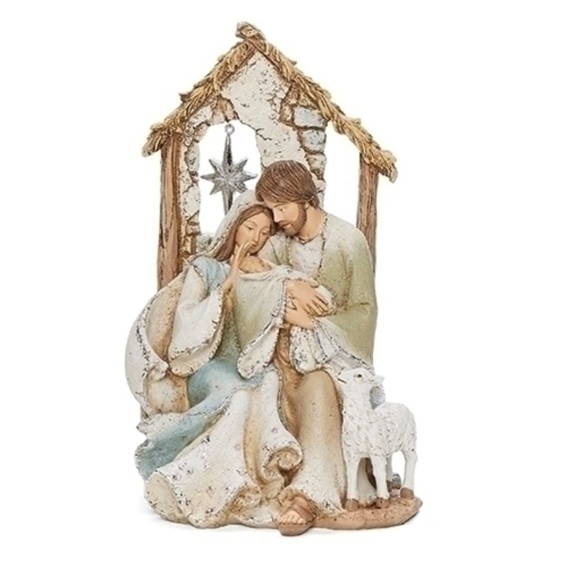 Heavenly Blessings 9.5" Holy Family with Stable - 13302802250