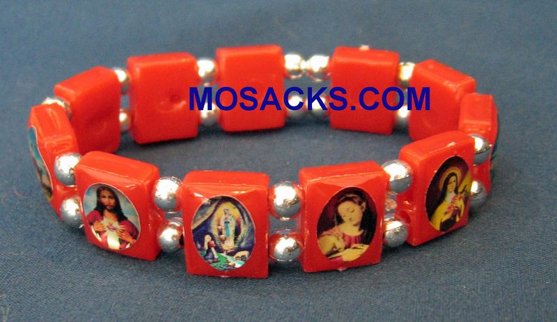 Children Saints Stretch Bracelet, BPK-R