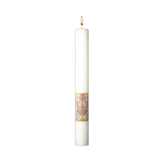 308 Investiture Coronation of Christ Complementing Altar Candles