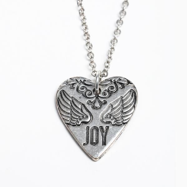 My Saint My Hero Heart of Joy Necklace-34015SL