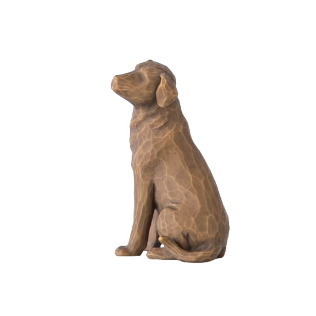 Willow Tree Love My Dog (Dark) 3.25" h 27683