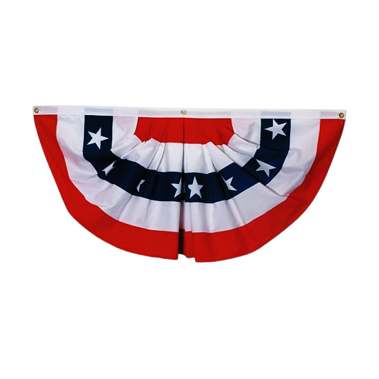 Pleated Fan 4 ft. x 8 ft. Flag 486360105S