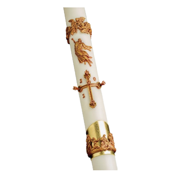 eximious¬Æ 51% Beeswax Paschal Candle Mount Olivet‚Ñ¢ by Cathedral Candle