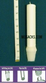 Long-Burning 100% Beeswax Altar Candle Long 8's SFE, 11/16" x 9 1/4"