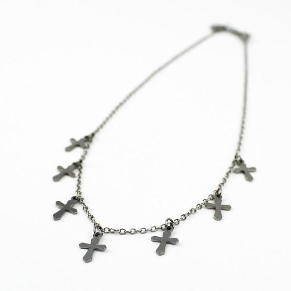 My Saint My Hero Walk By Faith Choker in Silver -34111SL