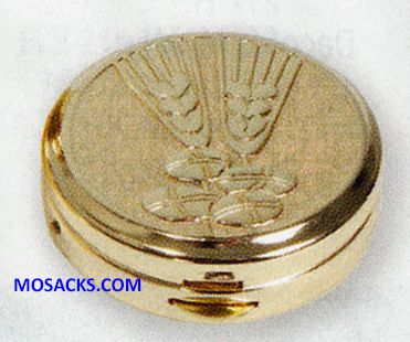 K Brand Pyx Gold Plate Wheat Loaves 10 Host capacity K3250 K Brand Pyx Gold Plate Wheat Loaves 10 Host capacity-K3250 Free Shipping on $100. Order