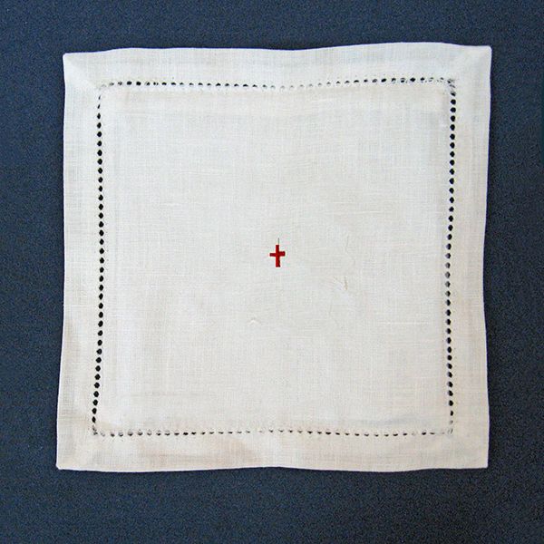 Beau Veste Mass Linen Pall Cover And Insert Linen/Cotton Blend-150