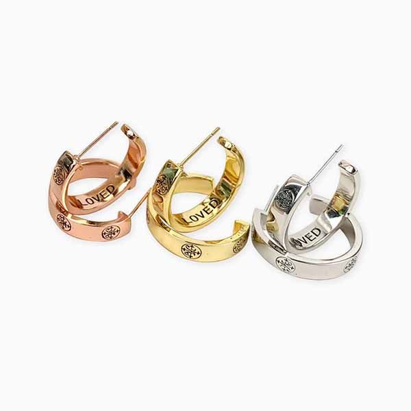 My Saint My Hero The Greatest Love Deuteronomy 6:5 Earrings -40020Series