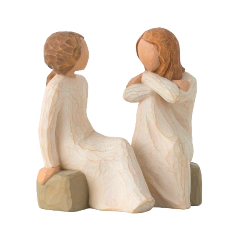 Friendship Willow Tree Figurine Heart and Soul Open hearts sharing souls trusted friends 4" H 26099