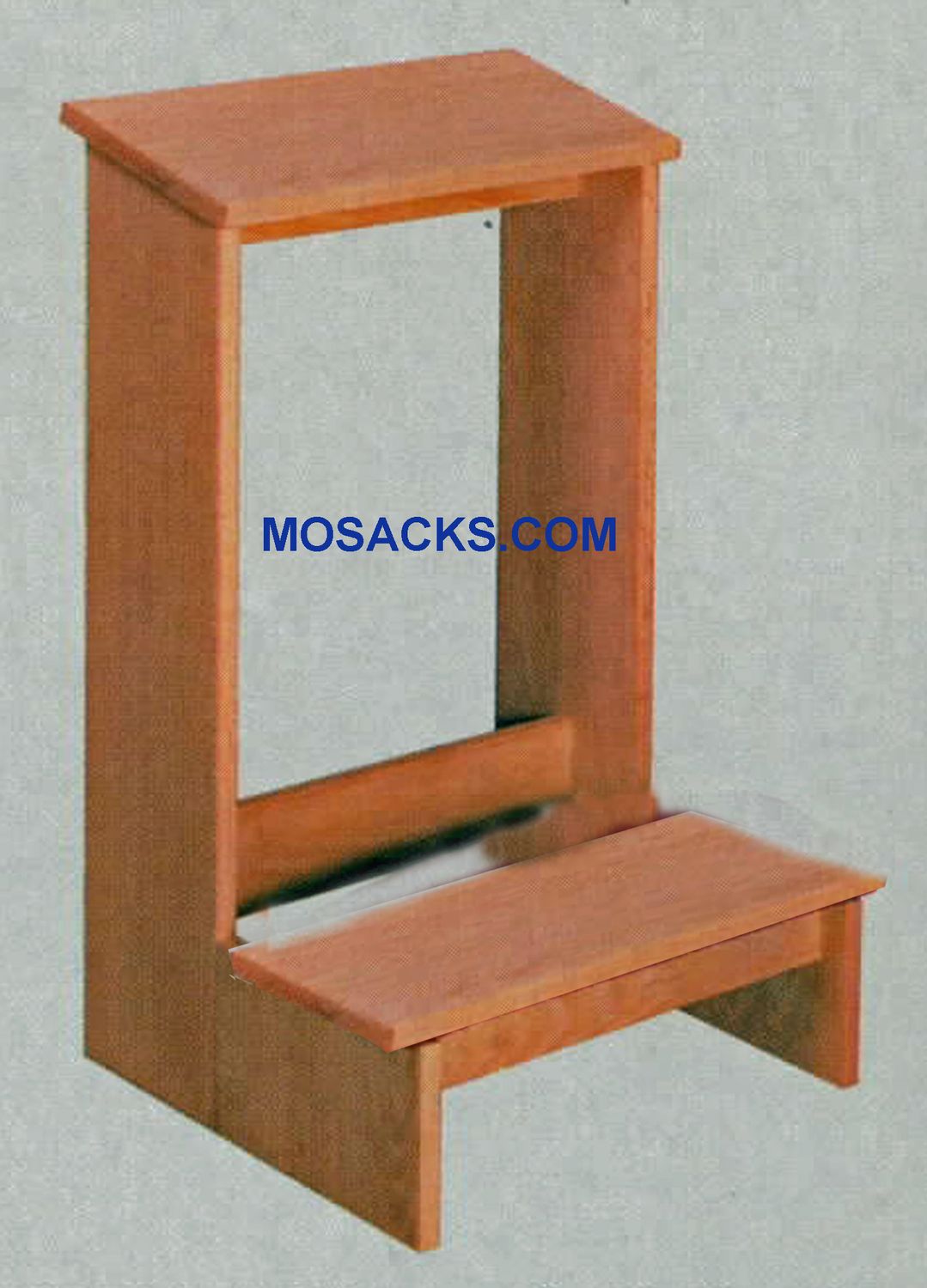 W Brand Prie Dieu Kneeler w/ shelf 19" w x 19" d x 30" h 40-2301. This Prie Dieu Kneeler with a sla…