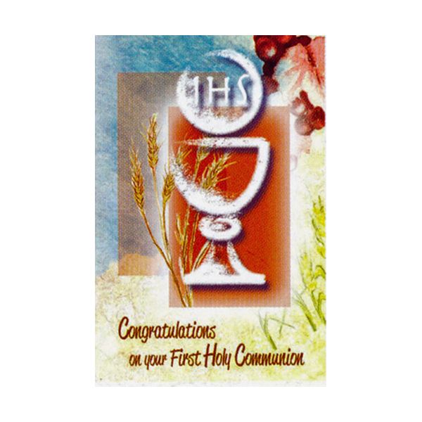 First Holy Communion Greeting Card 12-FC-9203
