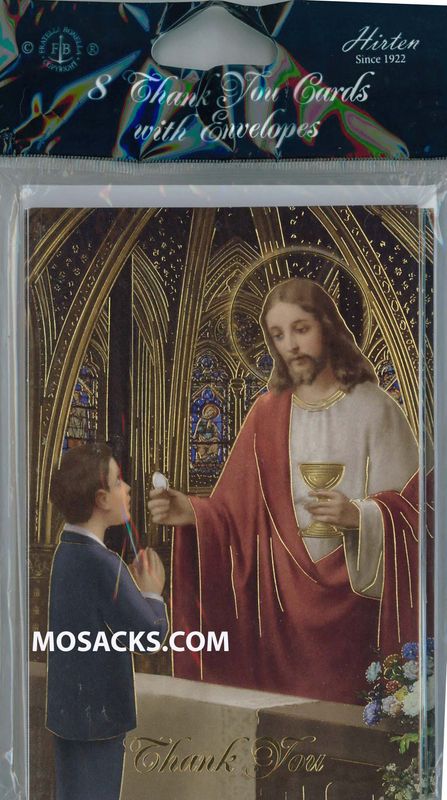 First Communion Child Of God Thank You Notes Boy 12-CT-674 is a Boy First Communion Child Of God Th…