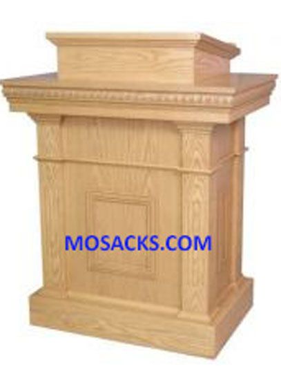Church Furnishings W Brand Wooden Pulpit with two Inside Shelves 40-360 FREE SHIPPING