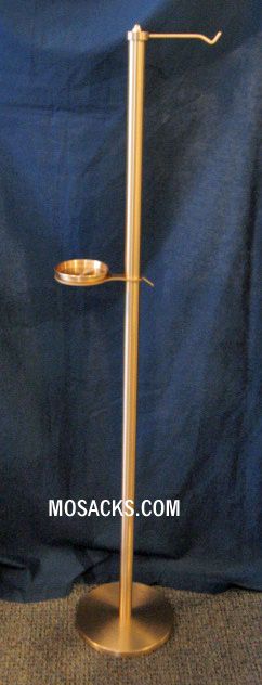 FREE SHIPPING on K Brand Incense Stand Satin Bronze 50" high 9" base -K188, Incense Stand K188