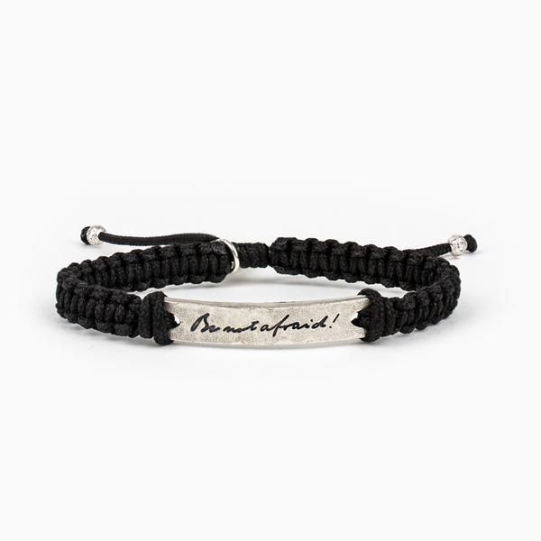 MSMH Be Not Afraid Bracelet-14042BK My Saint My Hero Be Not Afraid Bracelet-14042BK