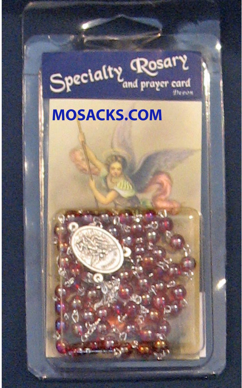Specialty Rosary St. Michael The Archangel Rosary and St. Michael The Archangel Prayer Card 64-967/…