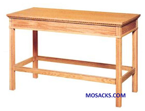 Communion Table In Remembrance Of Me Wood 48"w x 24" d x 31" h 40-4460L