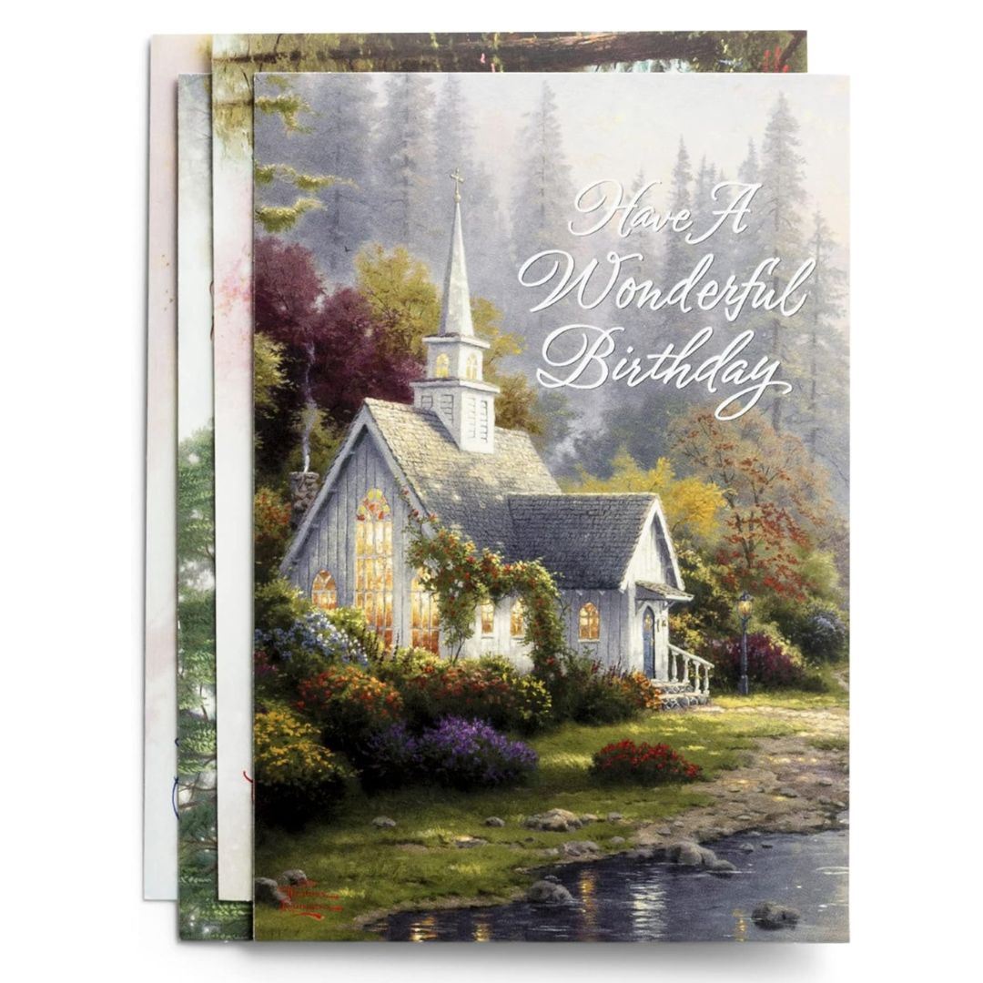 Dayspring - Boxed Cards - Birthday, Thomas Kincade, 70107 Dayspring - Boxed Cards - Birthday, Thomas Kincade, 70107