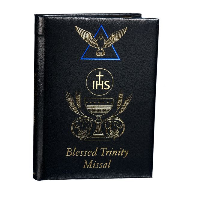 Communion Blessed Trinity Missal and Prayer Book Boy Black 12-2639