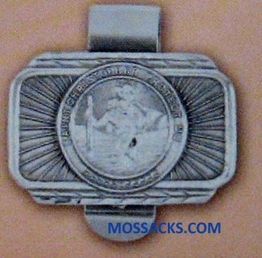 St. Christopher Rectangular Visor Clip 1 x 1.5 12-V5056 St. Christopher Rectangular Visor Clip 1" x 1.5" 12-V5056 St Christopher Rectangular 1x 1.5" Vis…
