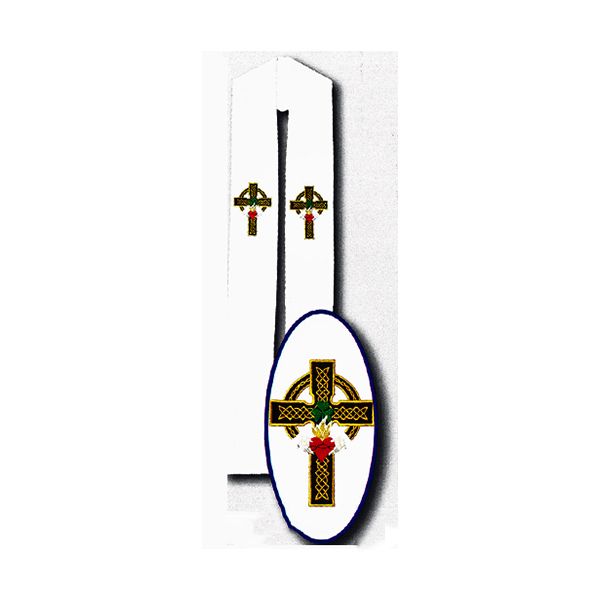 Beau Veste Celtic Priest Overlay Stole 10-767