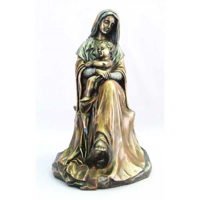 Madonna & Child Veronese Bronze, 6 Madonna & Child Veronese Bronze, 6", SR-74728