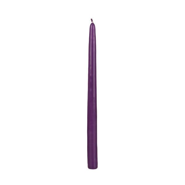Advent Taper Candle, 7/8" x 12", Purple