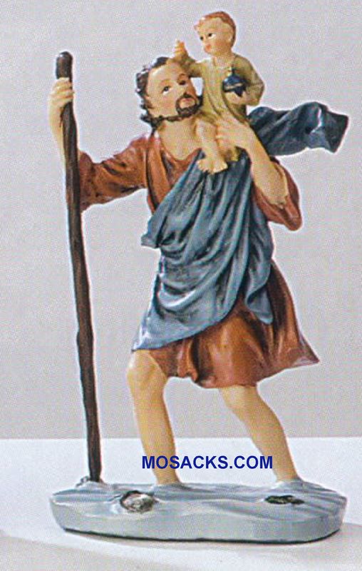 Patrons and Protectors: St. Christopher Statue (#40613) Patrons and Protectors St. Christopher Statue -40613