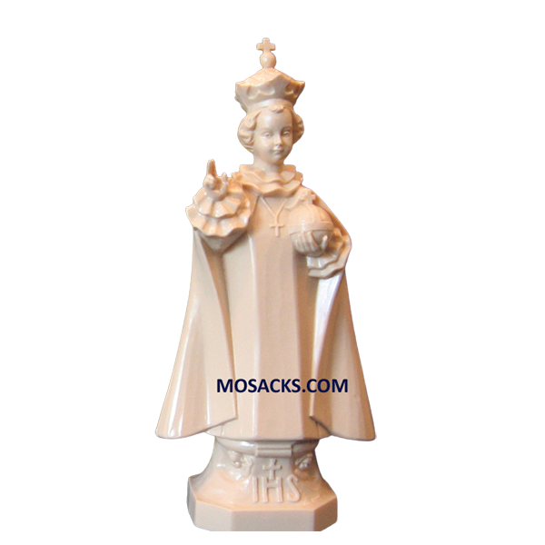 Plastic Infant of Prague 6 Inch Tan Statue 185-2142
