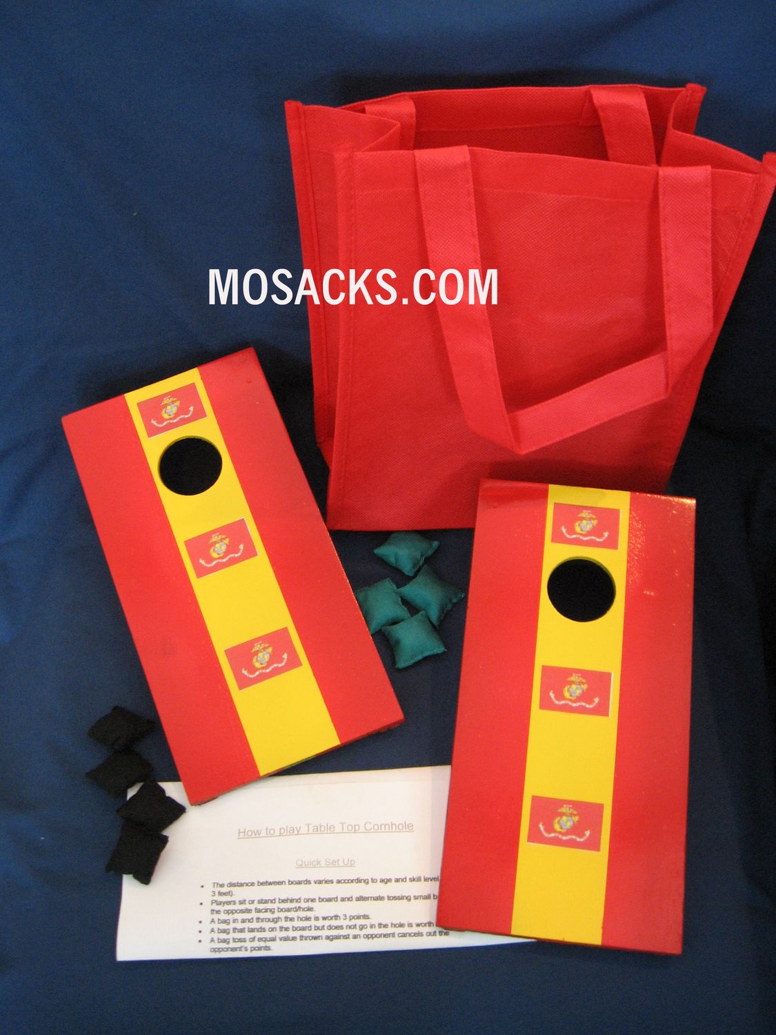 Marine Tabletop/Mini Cornhole Game